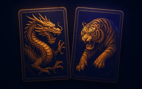 Dragon Tiger rules and a simple strategy